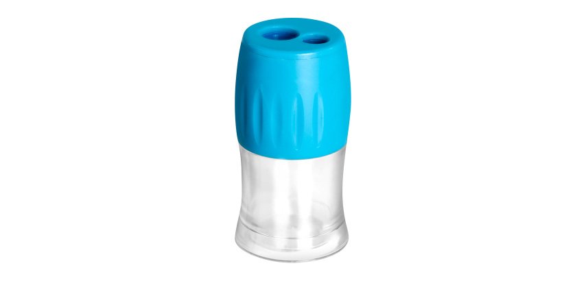 Sharpener with receptacle Liberty double use Wonday