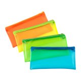 Trousse rectangulaire translucide fluo Wonday