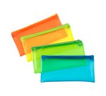 Trousse rectangulaire translucide fluo Wonday