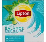 Thé Lipton thé vert menthe - boîte de 100