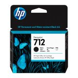 HP 712 Cartucho original negro 80 ml