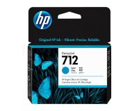 HP 712 (3ED6xA) Cartuchos Originales separados magenta, cian, amarillo 29 ml