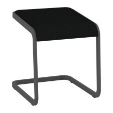 Low stool Taglio - anthracite base 