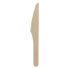 Wooden knife W 165 mm - pack of 100