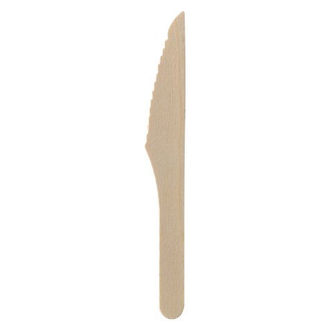 Couteau en bois L 165 mm - Paquet de 100