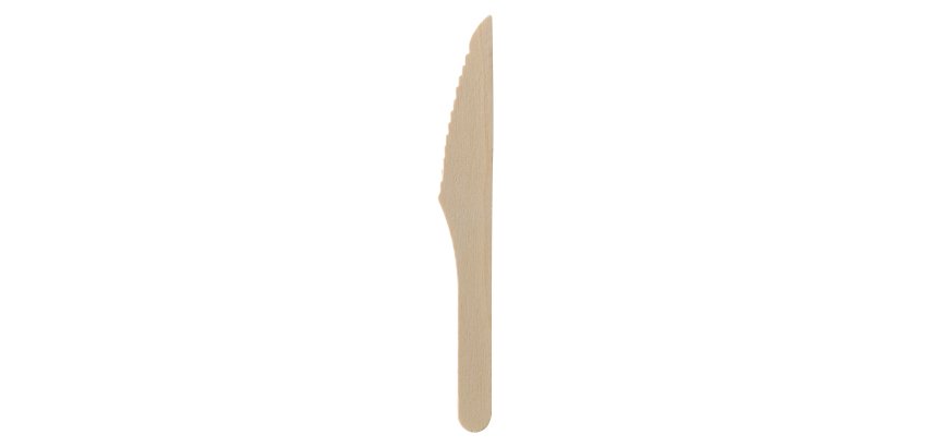 Holzmesser L 165 mm - Packung mit 100 Stück