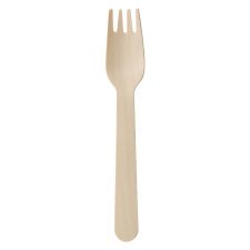 Wooden fork W 160 mm - pack of 100