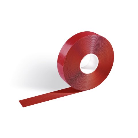 Cinta de suelo autoadhesiva Duraline 50 mm x 30 m rojo