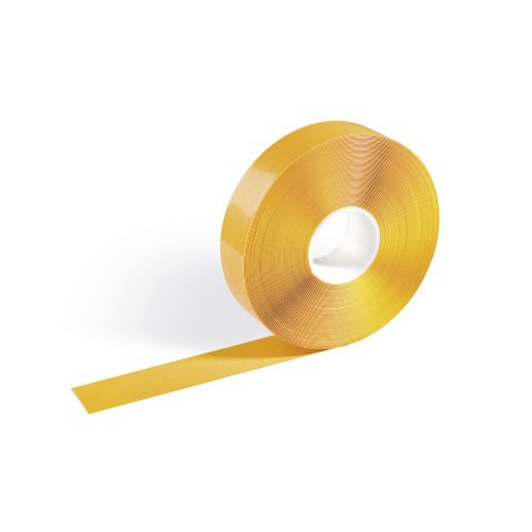 Cinta de suelo autoadhesiva Duraline 50 mm x 30 m amarillo