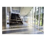 Cinta removible para suelo Duraline negro-amarillo 50 mm x 15 m