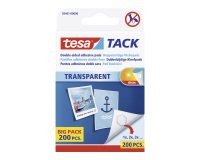Klebepads Tesa transparent - Packung mit 200