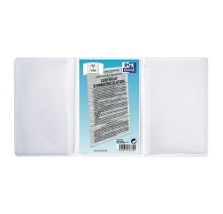 Beschermhoesje 8,5 x 12,5 cm 3 luiken