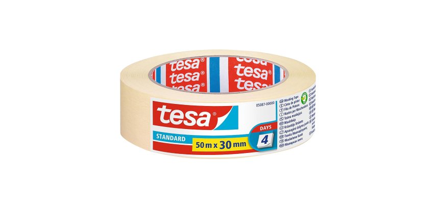 Cinta adhesiva de pintor estándar Tesa 50 m x 30 mm