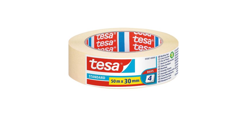Cinta adhesiva de pintor estándar Tesa 50 m x 30 mm