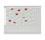 Planning annuel à fiches T, indice 2 - 16 colonnes Franken