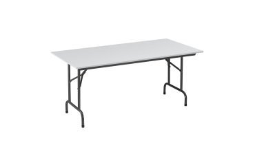 Table pliante Primera - plateau profondeur 80cm