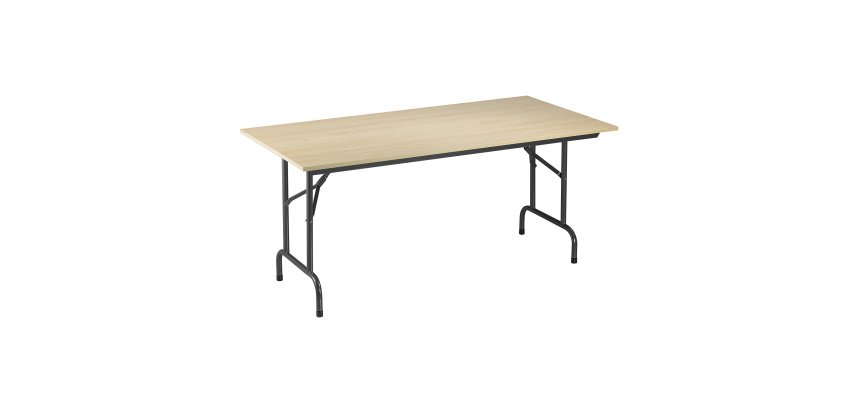 Tables pliantes plateau hêtre L 160 x P 80 cm - Rico
