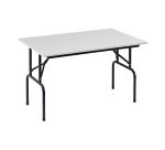 Tables pliantes plateau gris clair L 120 x P 80 cm - Rico