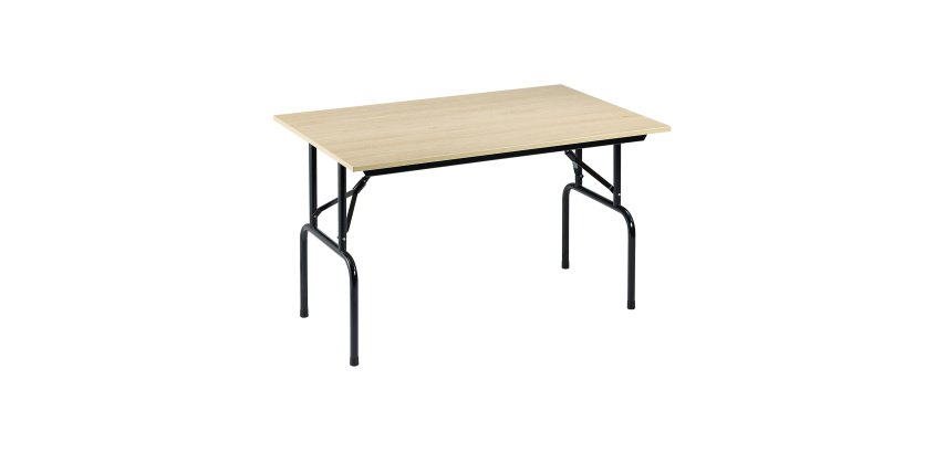 Tables pliantes plateau hêtre L 120 x P 80 cm - Rico