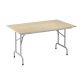 Tables pliantes plateau hêtre L 140 x P 80 cm - Rico