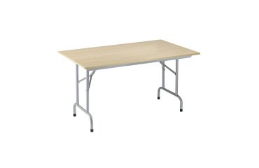 Mesa plegable Primera 140 cm Haya Patas Aluminio