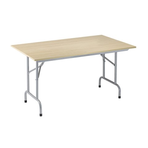 Mesa plegable Primera 140 cm Haya Patas Aluminio