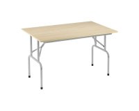 Tables pliantes plateau hêtre L 120 x P 80 cm - Rico