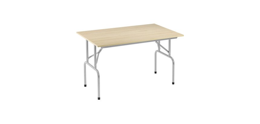 Tables pliantes plateau hêtre L 120 x P 80 cm - Rico
