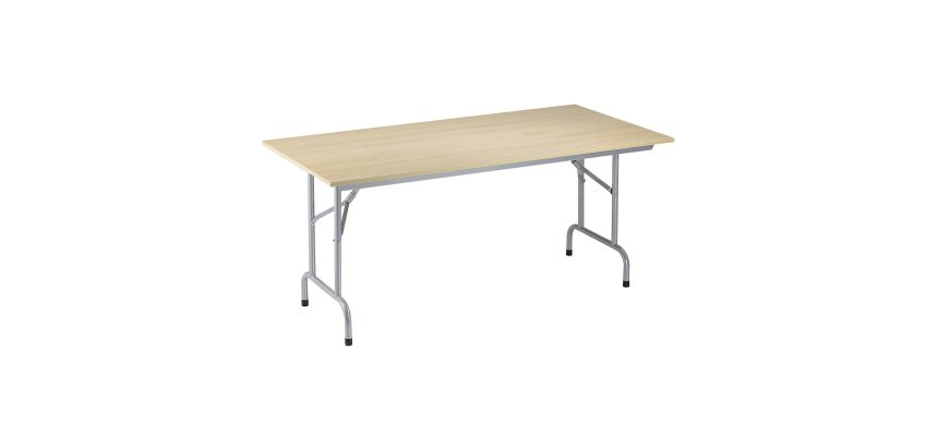 Table pliante Primera - plateau profondeur 80cm