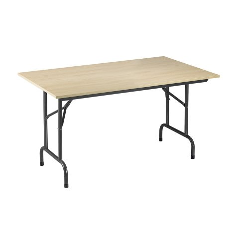 Mesa plegable Primera 140 cm Haya Patas Negras