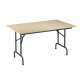 Tables pliantes plateau hêtre L 140 x P 80 cm - Rico