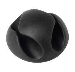 Organizador de cables Cavoline Clip 2 Durable Negro 