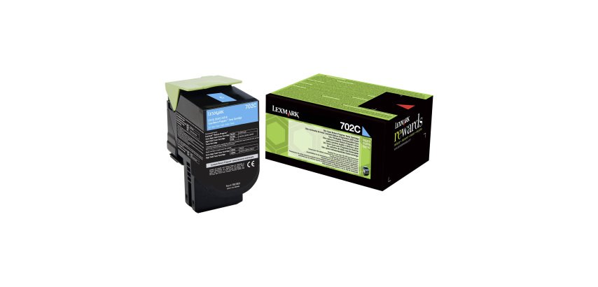 Lexmark 702  toner couleur  pour imprimante laser