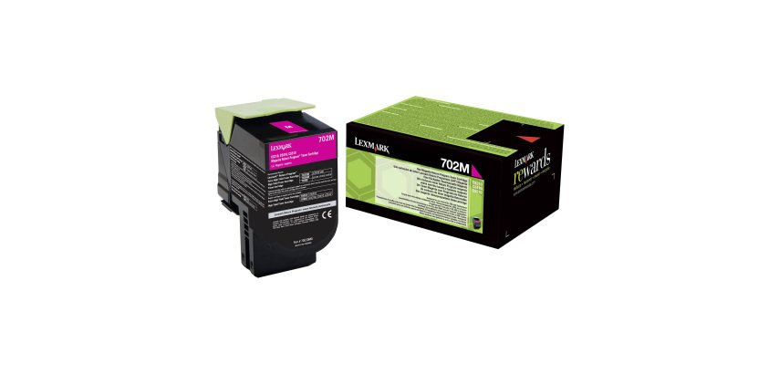 Lexmark 702  toner couleur  pour imprimante laser