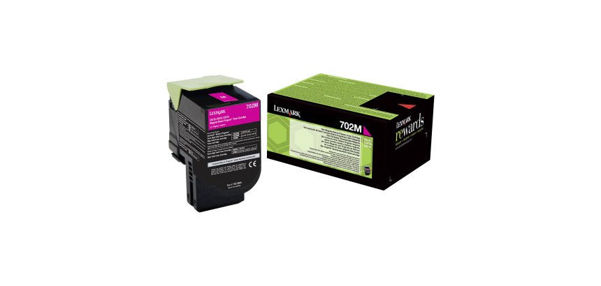 Lexmark 702 toner couleur pour imprimante laser