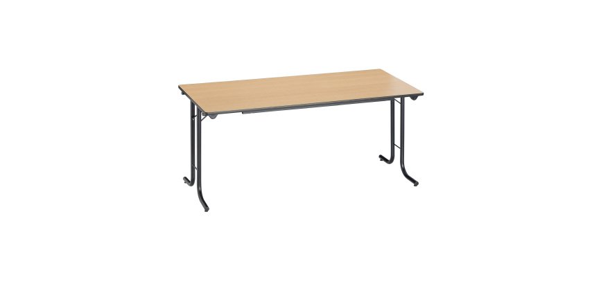 Table pliante modulaire classique - plateau profondeur 70cm