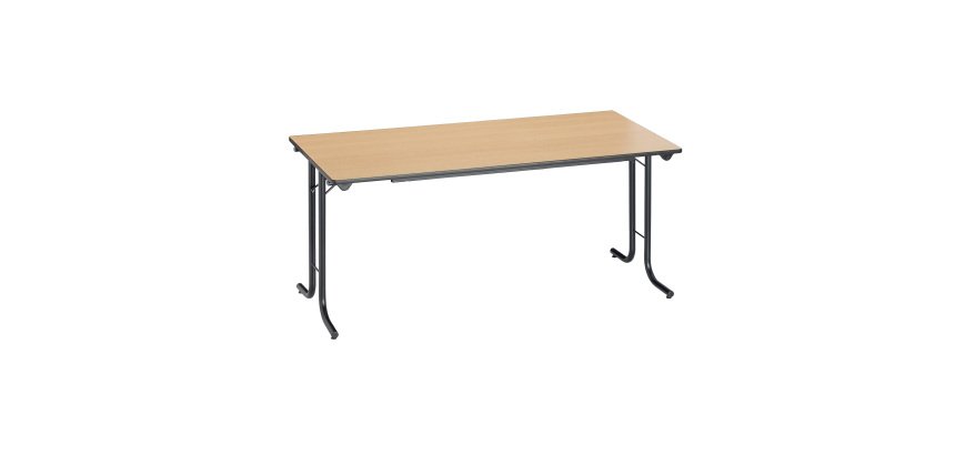 Table pliante modulaire classique - plateau profondeur 70cm