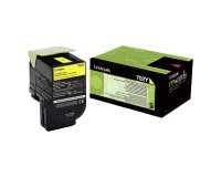 Lexmark 702 toner geel voor laserprinter 