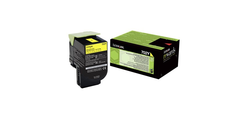 Lexmark 702 color toner for laser printer