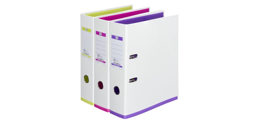 Archivador plastificado Elba My Colour A4 lomo 8 cm colores surtidos