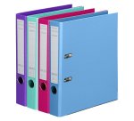 Classeurs à levier plastifiés Esselte Chromos Plus coloris tendances - dos 5 cm