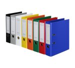 Classeur à levier cartonné Esselte Chromos Plus A4 - Dos 8 cm couleurs assorties classiques