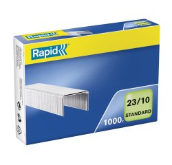 Grapas Rapid 23/10 galvanizadas Caja de 1000