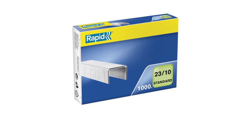 Box of 1000 staples 23/10 galvanized
