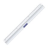 Flaches Lineal Aluminium Staedtler 30 cm