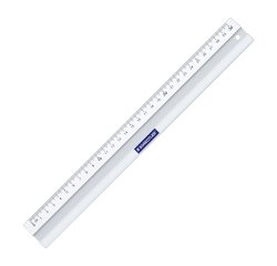 Flat ruler aluminium Staedtler 30 cm