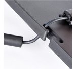 Soporte para pantalla ergonómico para Monitor Premium Grafito