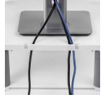 Soporte de pantalla  ergonómico  Premium Platinium