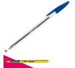 Balpen Bic Cristal met dopje punt 0,7 cm - fijn