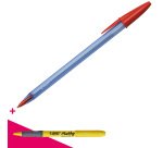 Stylo bille Bic Cristal Soft 1,2 mm - écriture très fluide